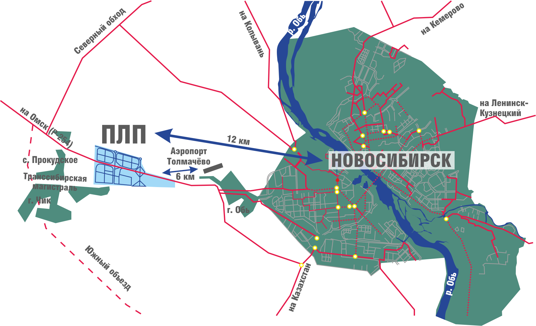 Карта новосибирска с домами и номерами